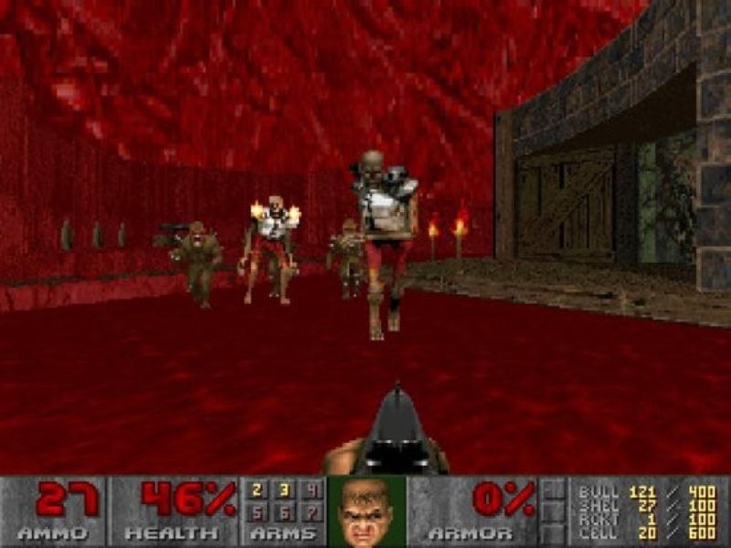 Скриншот из игры Final Doom под номером 11