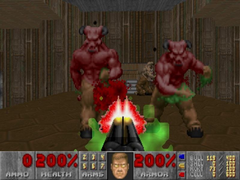 Скриншот из игры Final Doom под номером 23