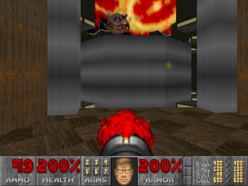 Скриншот из игры Final Doom под номером 29