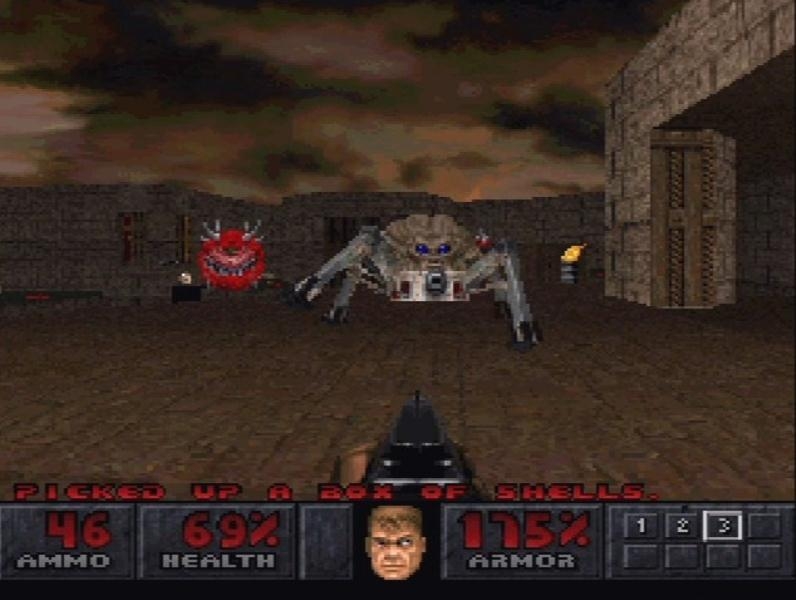 Скриншот из игры Final Doom под номером 33