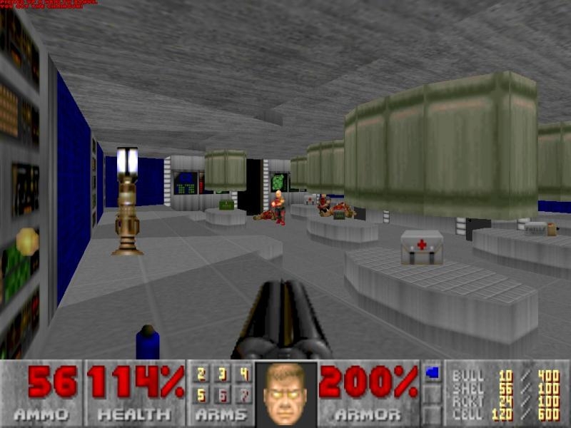 Скриншот из игры Final Doom под номером 35