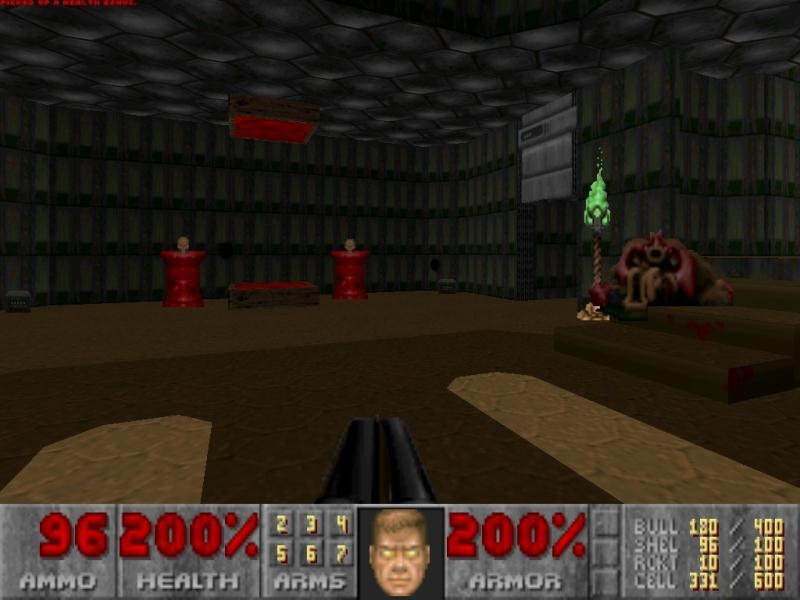 Скриншот из игры Final Doom под номером 46