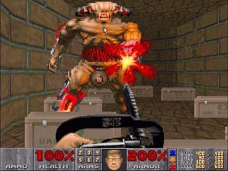 Скриншот из игры Final Doom под номером 6