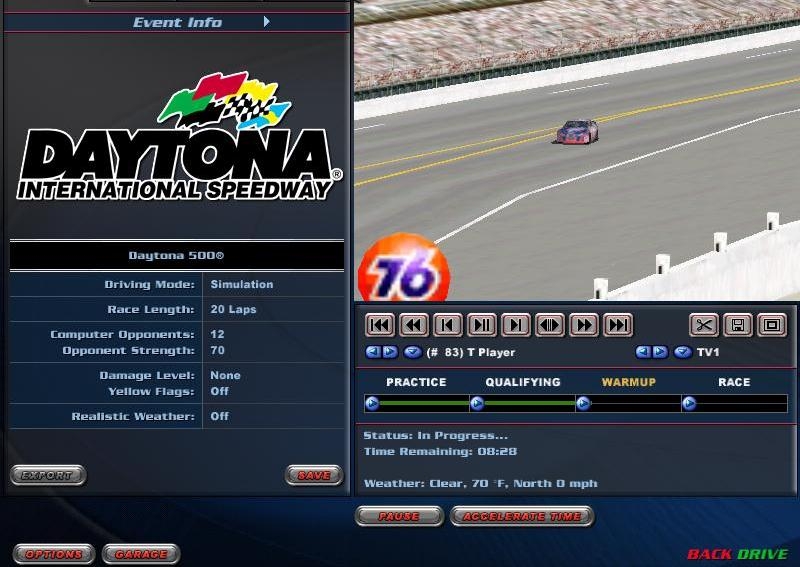 Скриншот из игры NASCAR Racing 2002 Season под номером 2