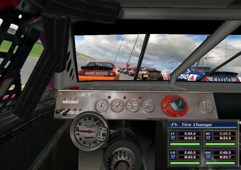 Скриншот из игры NASCAR Racing 2002 Season под номером 4