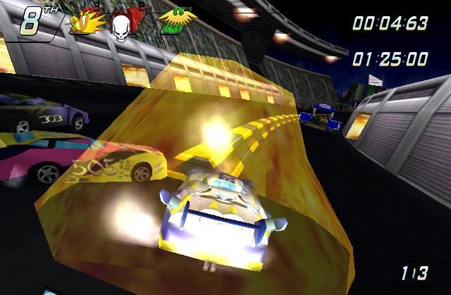 Скриншот из игры NASCAR Racers под номером 1