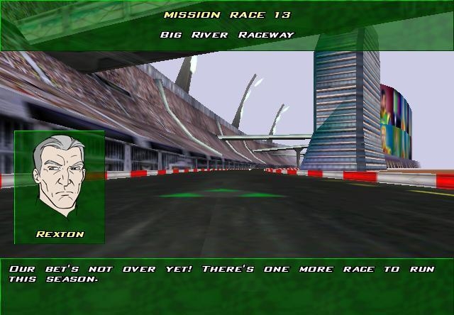 Скриншот из игры NASCAR Racers под номером 13