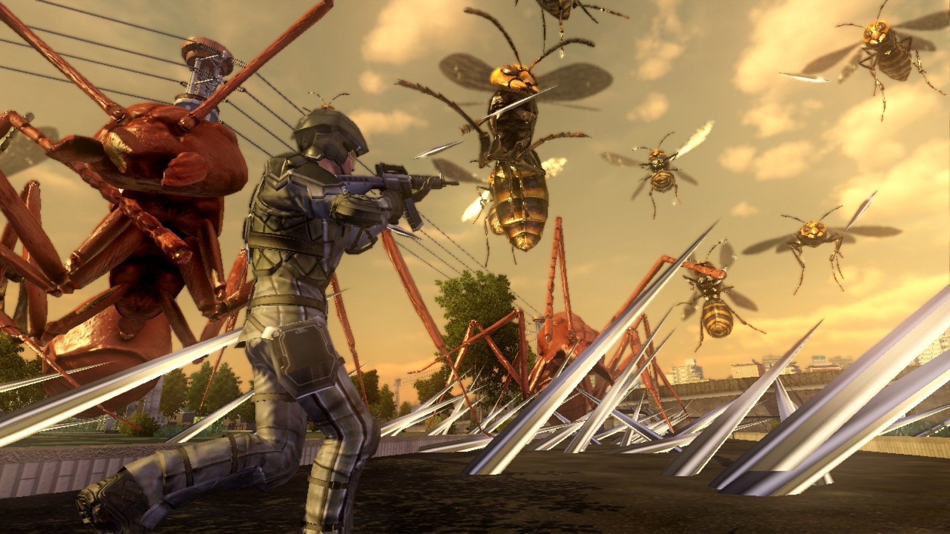Скриншот из игры Earth Defense Forces 4 под номером 3