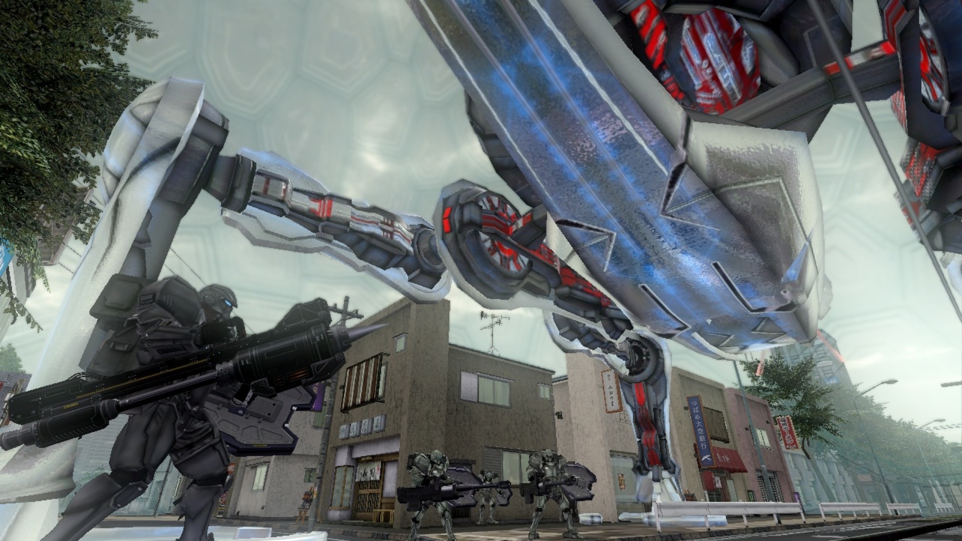 Скриншот из игры Earth Defense Forces 4 под номером 5