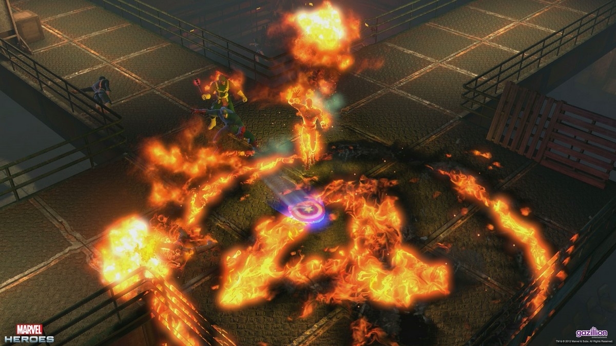 Скриншот из игры Marvel Heroes под номером 4