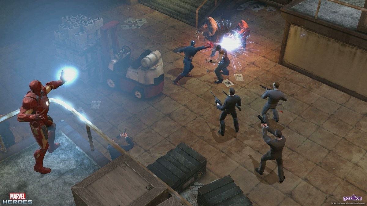 Скриншот из игры Marvel Heroes под номером 5
