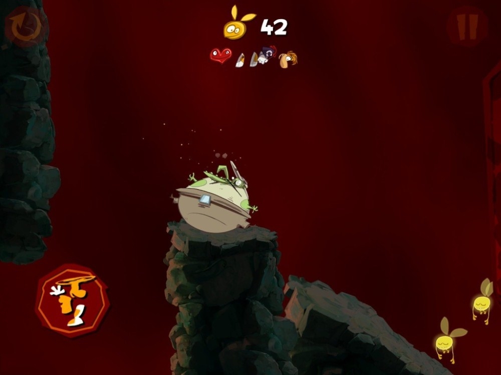 Скриншот из игры Rayman Jungle Run под номером 1