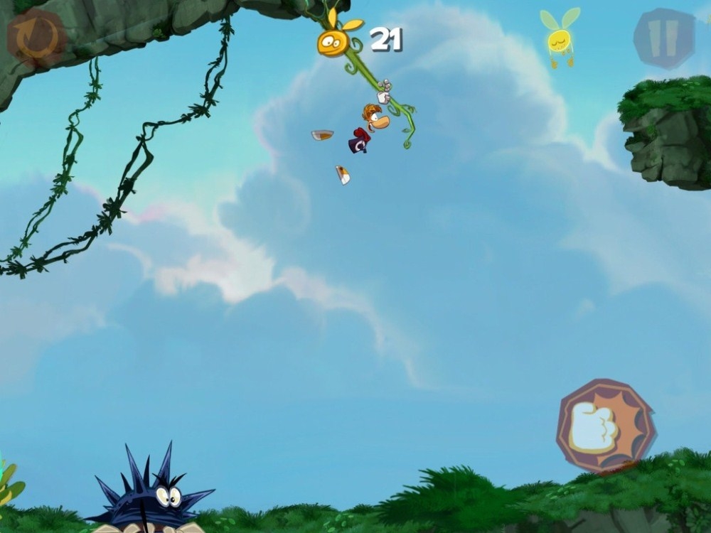 Скриншот из игры Rayman Jungle Run под номером 19