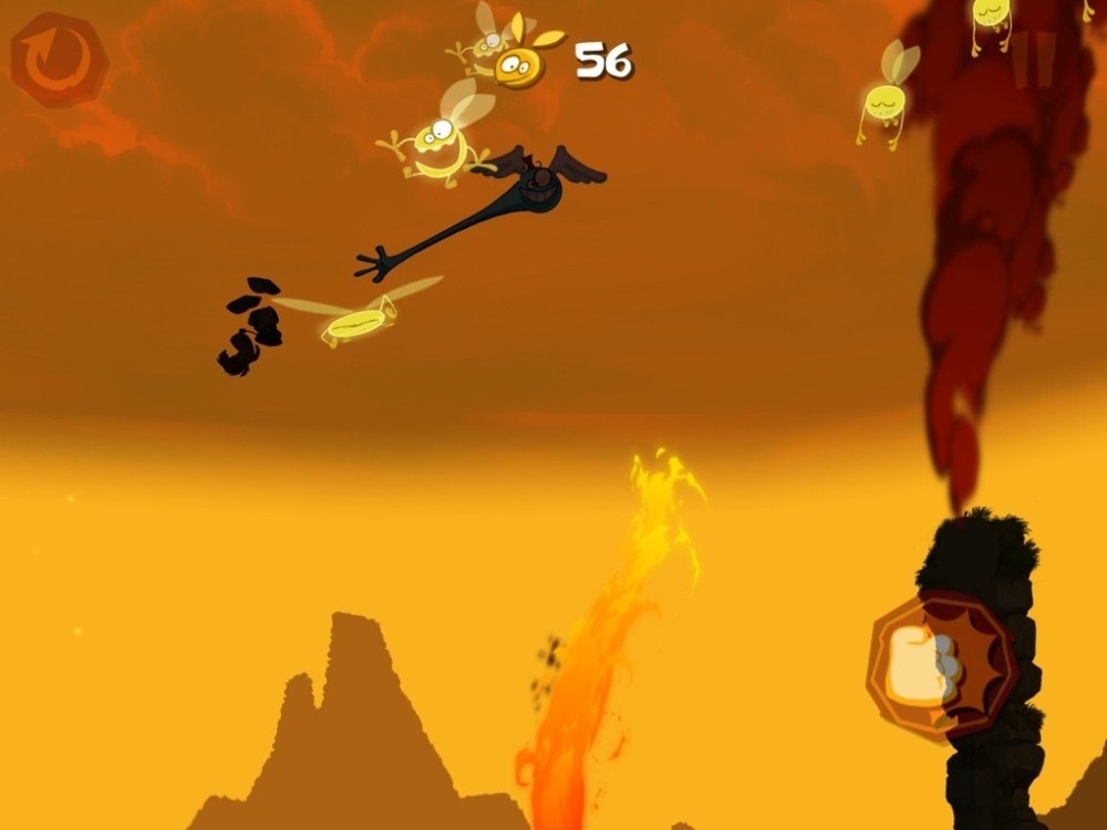 Скриншот из игры Rayman Jungle Run под номером 24