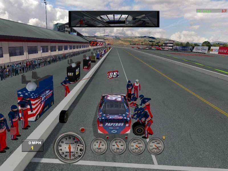 Скриншот из игры NASCAR Racing 3 под номером 2