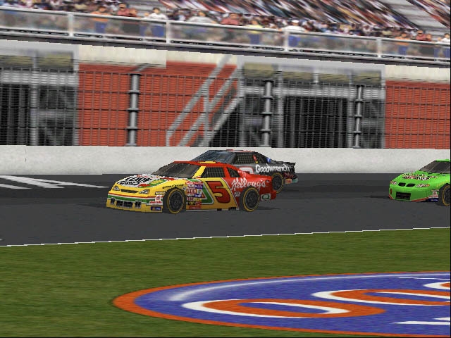 Скриншот из игры NASCAR Revolution под номером 1