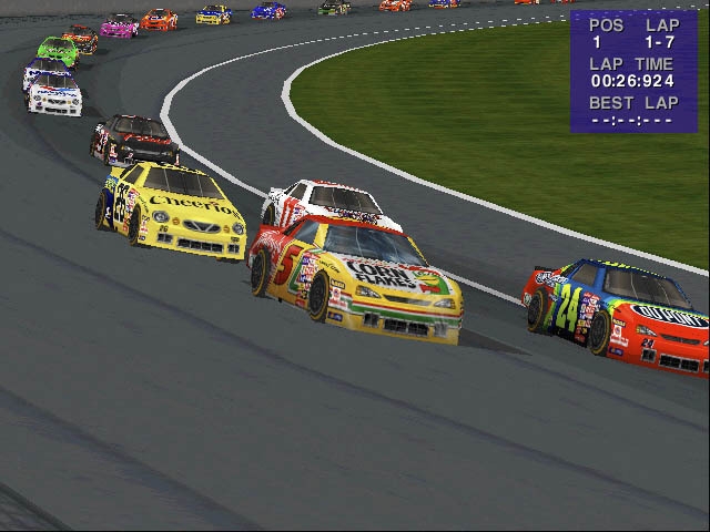 Скриншот из игры NASCAR Revolution под номером 5
