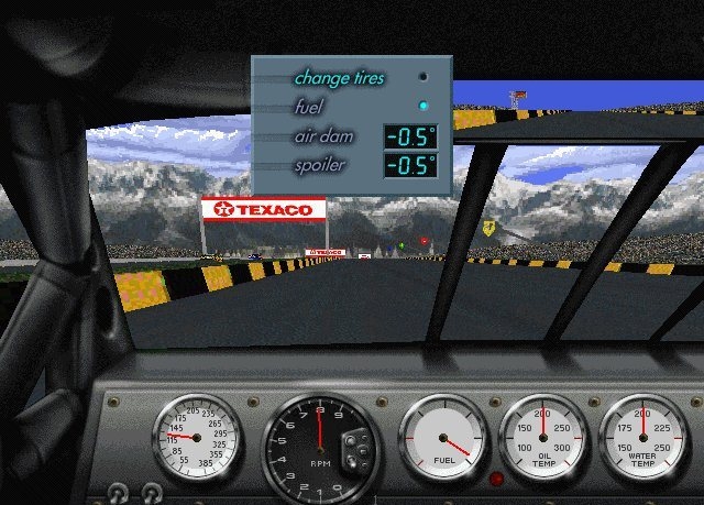 Скриншот из игры NASCAR Road Racing под номером 2
