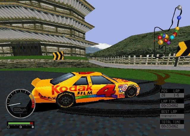 Скриншот из игры NASCAR Road Racing под номером 5