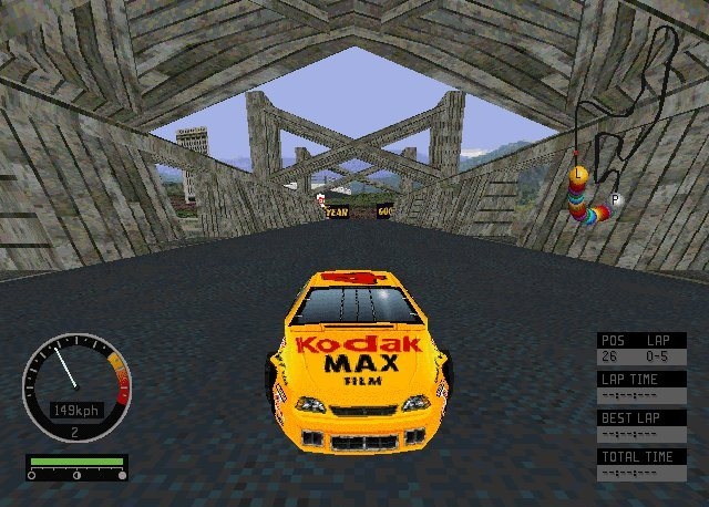 Скриншот из игры NASCAR Road Racing под номером 7