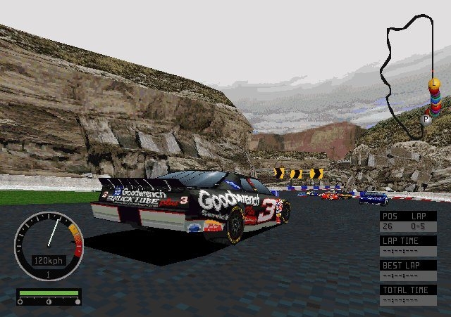 Скриншот из игры NASCAR Road Racing под номером 8