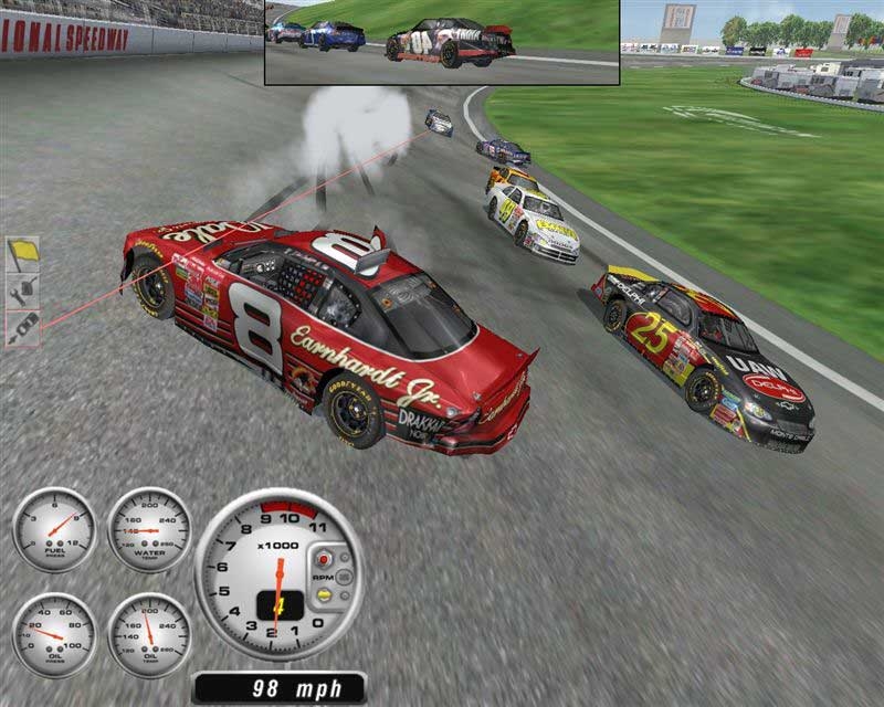 Скриншот из игры NASCAR Thunder 2003 под номером 13