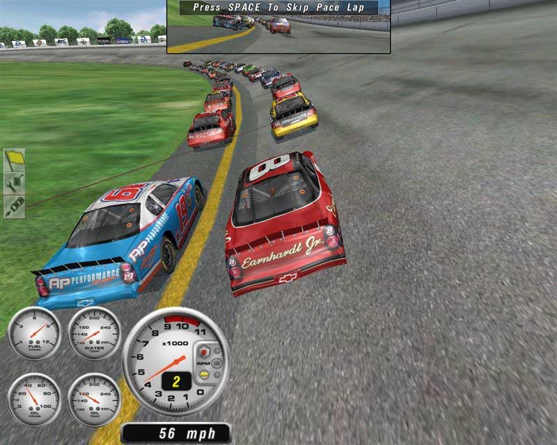 Скриншот из игры NASCAR Thunder 2003 под номером 6