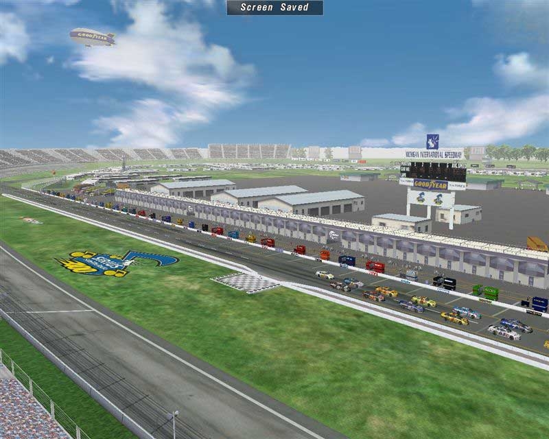 Скриншот из игры NASCAR Thunder 2003 под номером 7