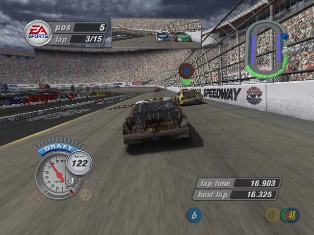 Скриншот из игры NASCAR Thunder 2004 под номером 21