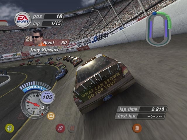 Скриншот из игры NASCAR Thunder 2004 под номером 24
