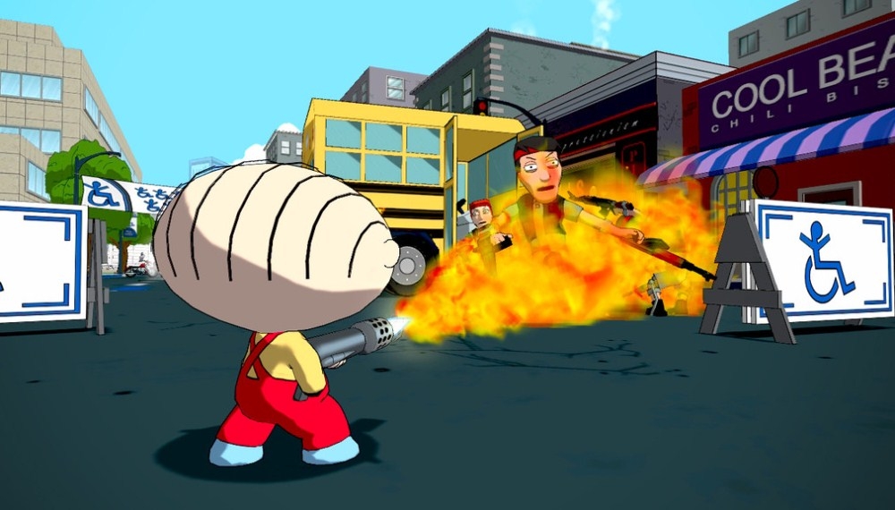 Скриншот из игры Family Guy: Back to the Multiverse под номером 4