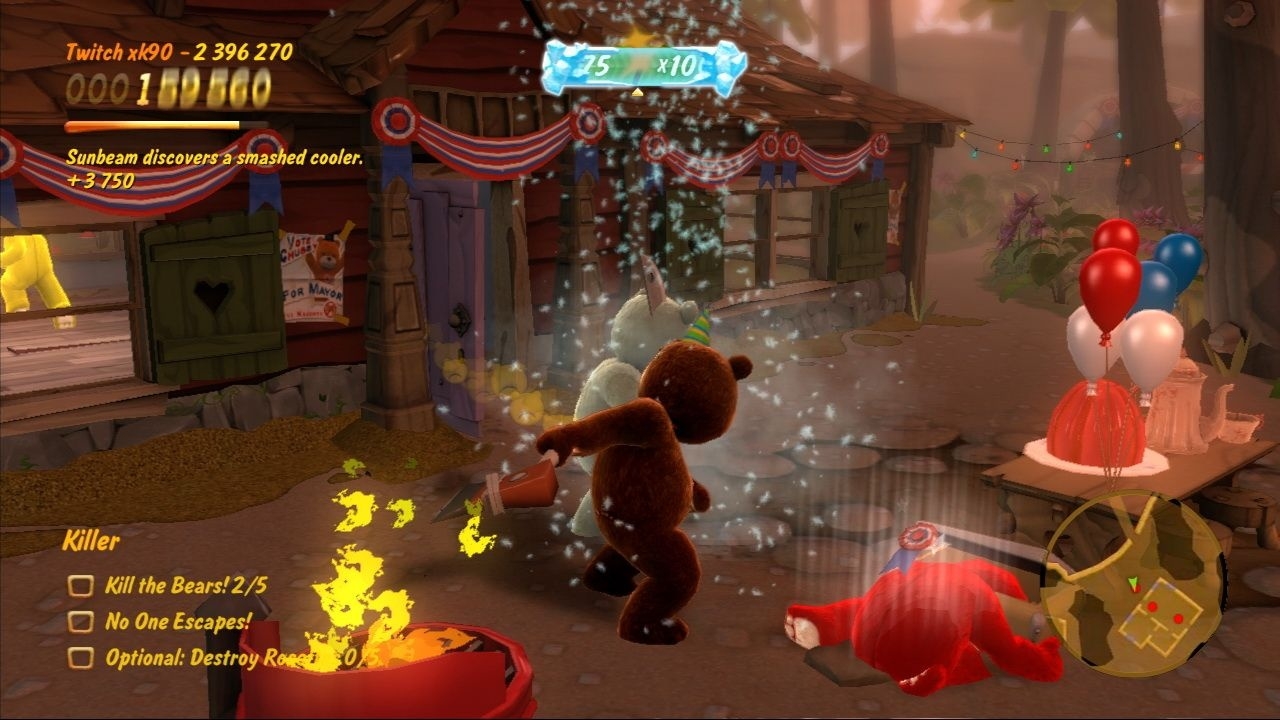 Мишка игра мир мишек. Naughty Bear (ps3). Игра мишка. Игра про плюшевого медведя. Игра про медведя убийцу.