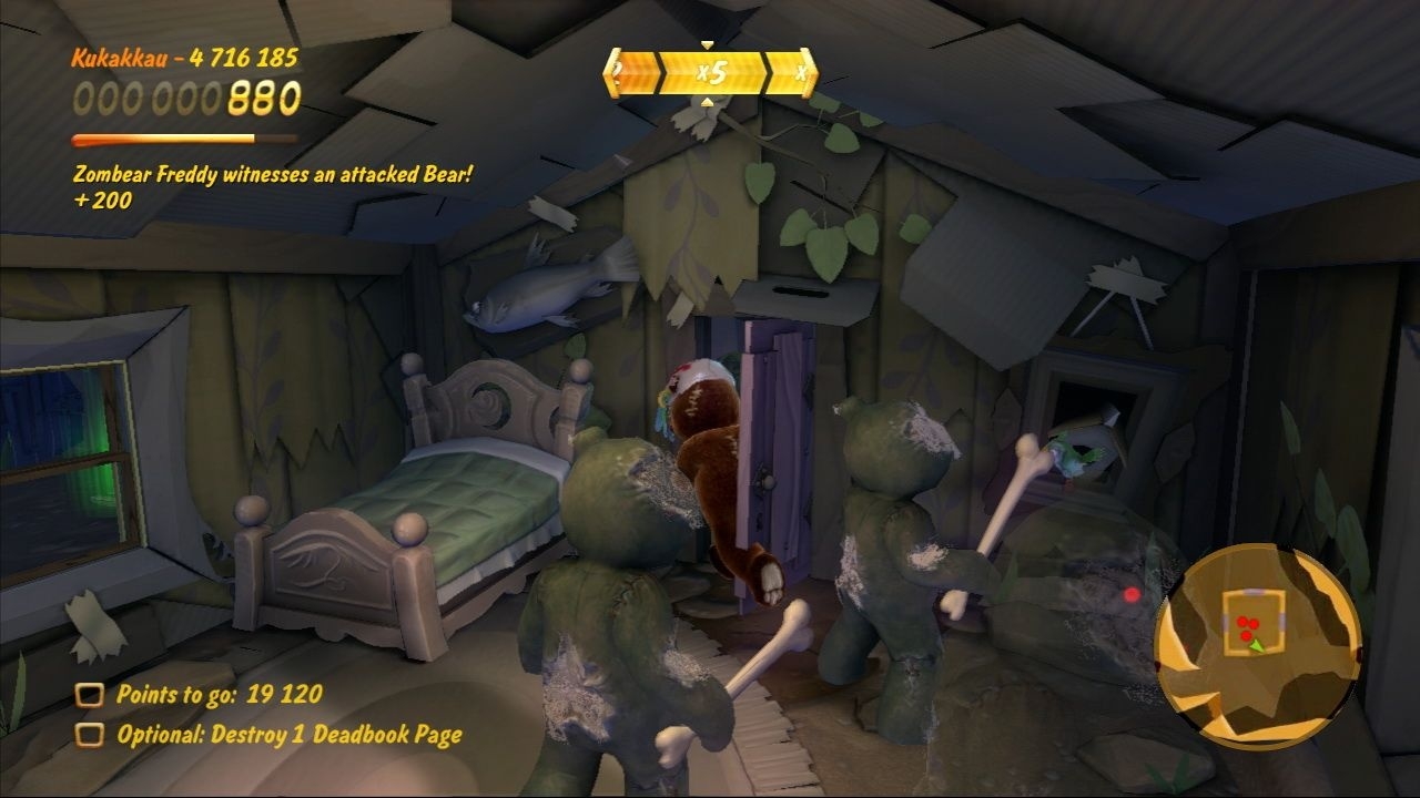 Скриншот из игры Naughty Bear под номером 4