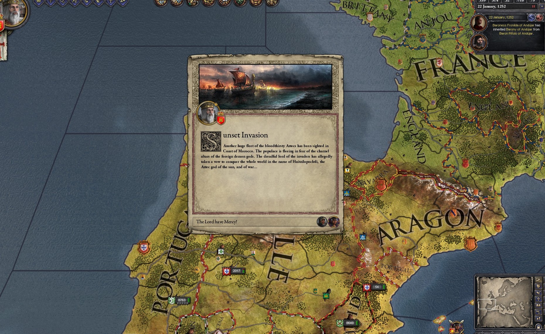 Скриншот из игры Crusader Kings 2: Sunset Invasion под номером 2