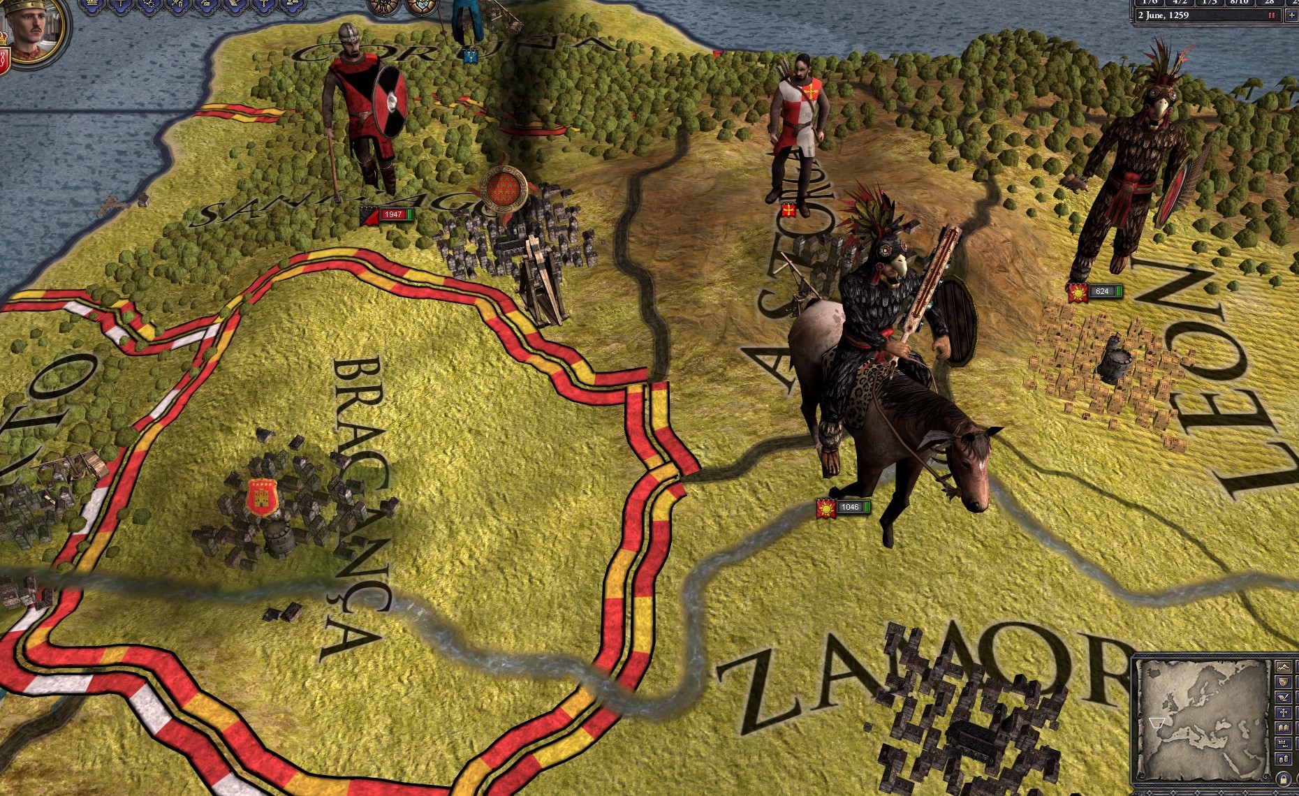 Скриншот из игры Crusader Kings 2: Sunset Invasion под номером 4