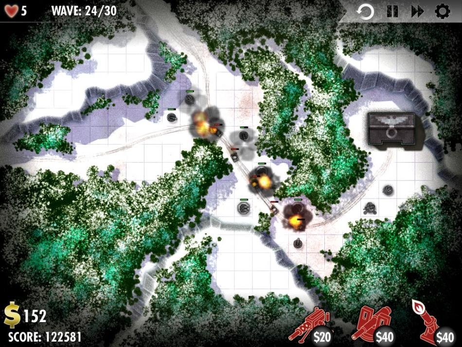 Скриншот из игры iBomber Defense под номером 12