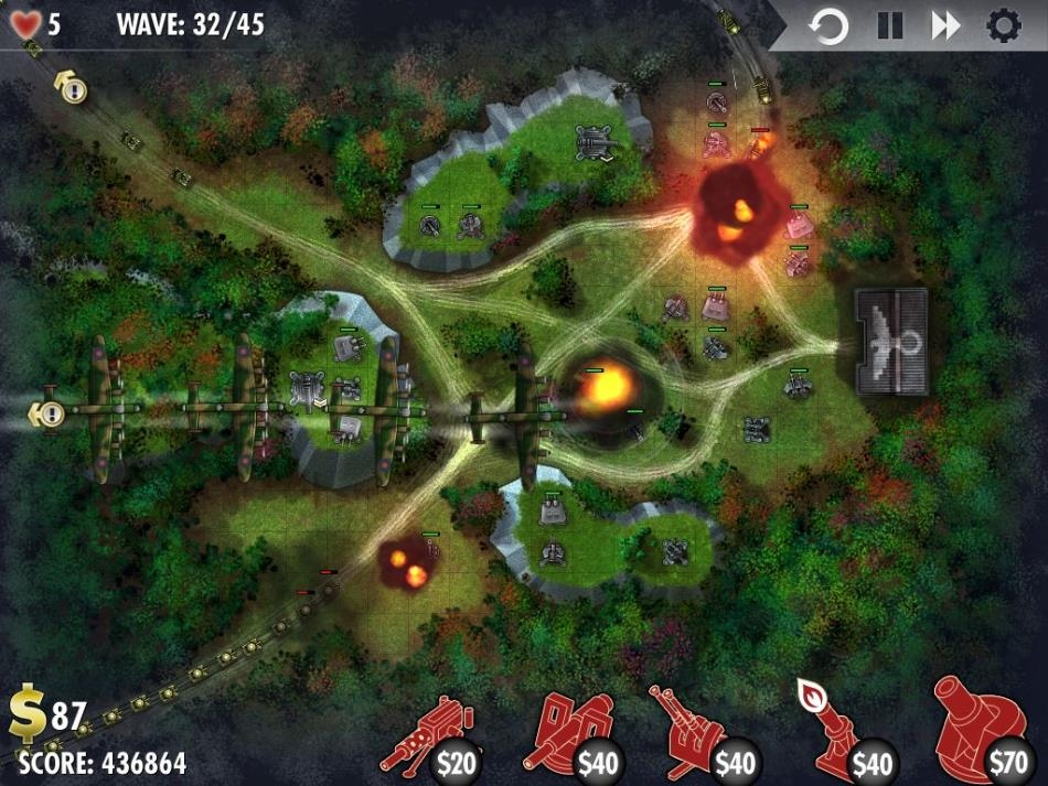 Скриншот из игры iBomber Defense под номером 15