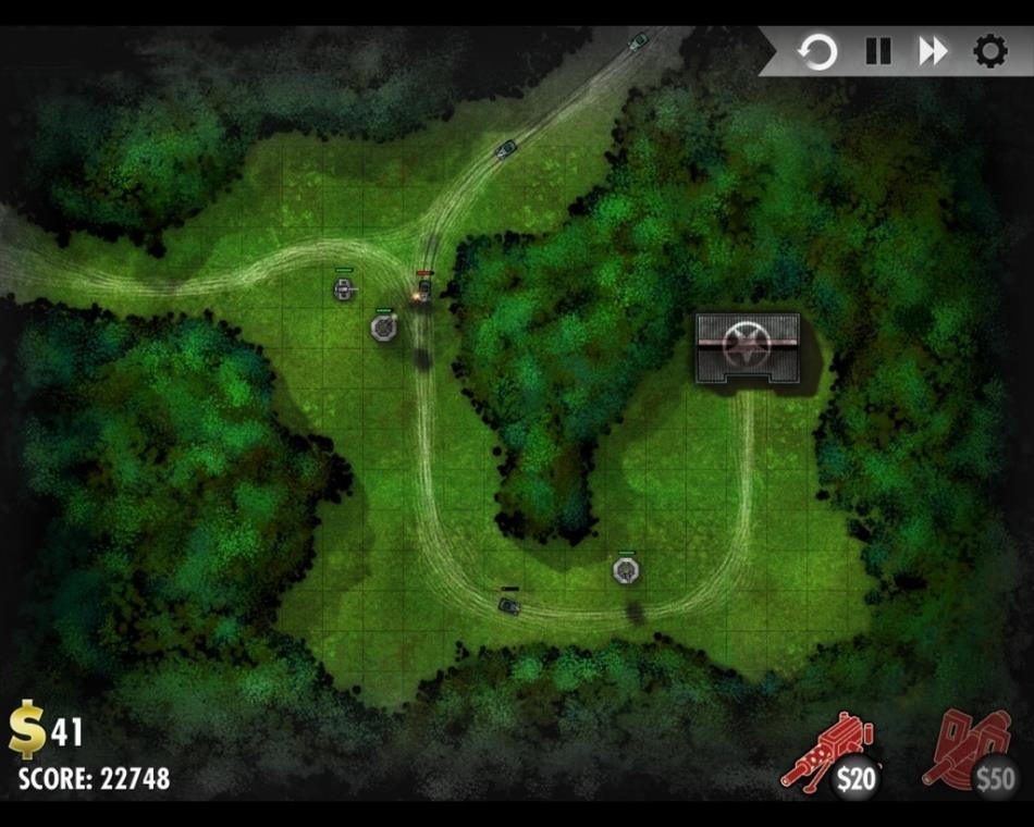 Скриншот из игры iBomber Defense под номером 3