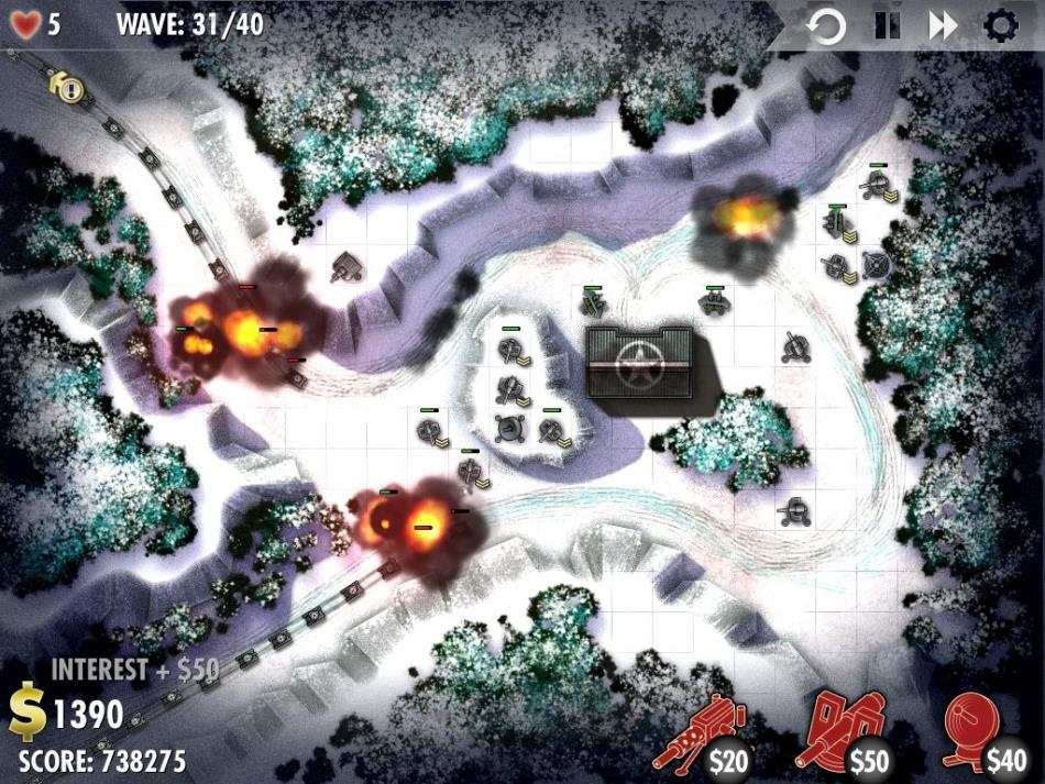 Скриншот из игры iBomber Defense под номером 8