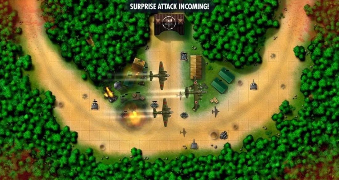 Скриншот из игры iBomber Defense Pacific под номером 12