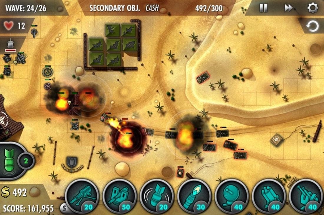 Скриншот из игры iBomber Defense Pacific под номером 18