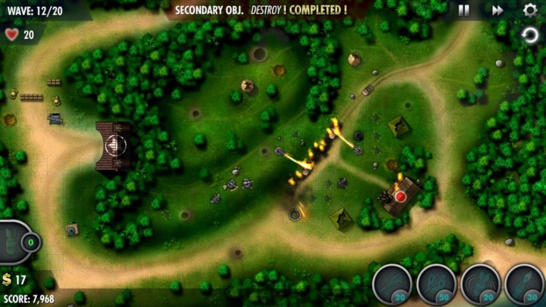 Скриншот из игры iBomber Defense Pacific под номером 23