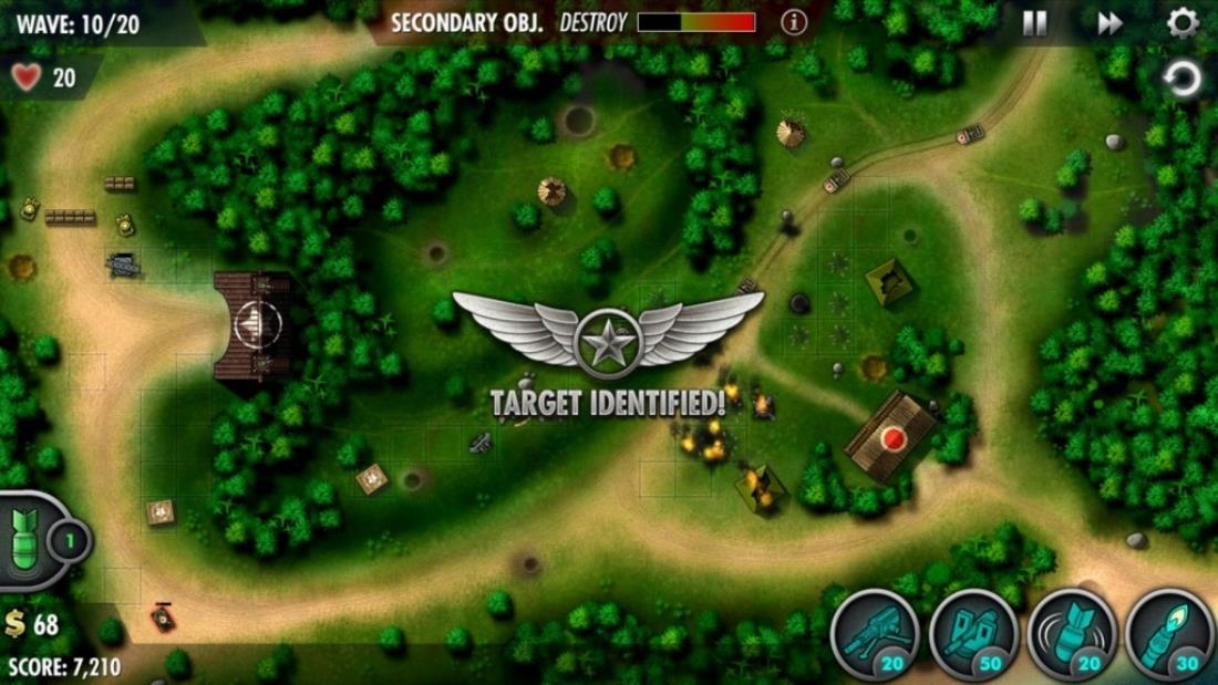 Скриншот из игры iBomber Defense Pacific под номером 25