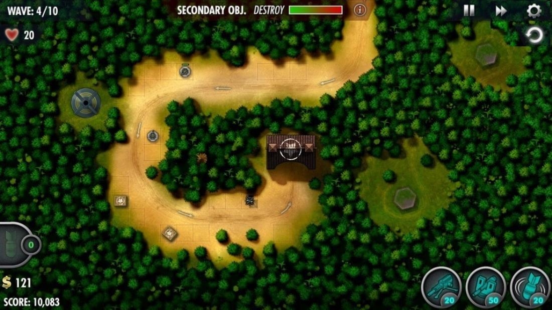 Скриншот из игры iBomber Defense Pacific под номером 9