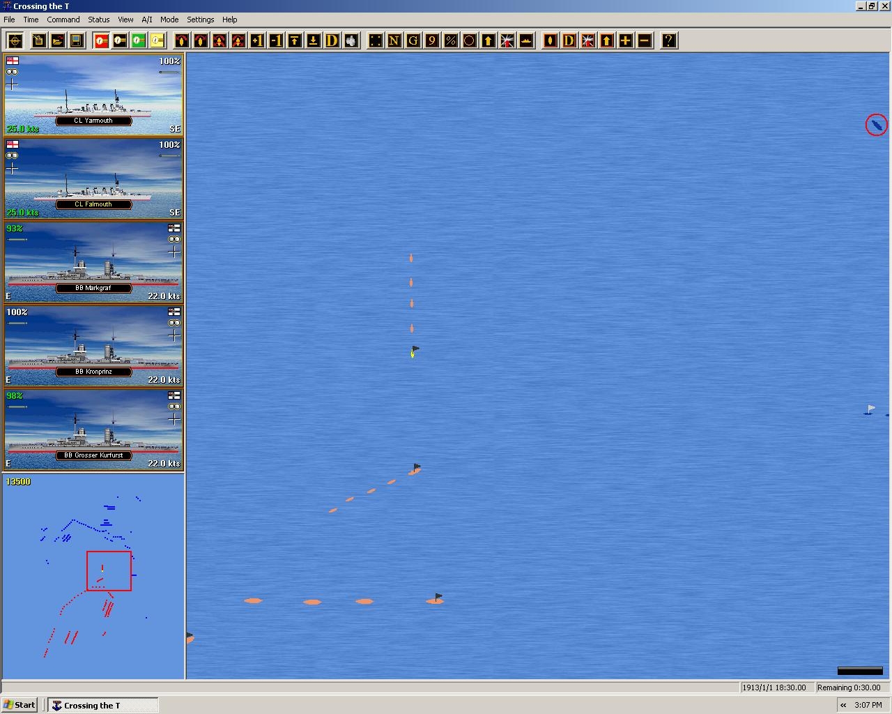 Скриншот из игры Naval Campaigns 1: Jutland под номером 2