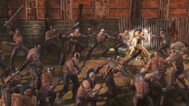 Скриншот из игры Fist of the North Star: Ken