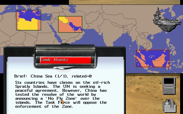 Скриншот из игры Navy Strike: Task Force Command под номером 5