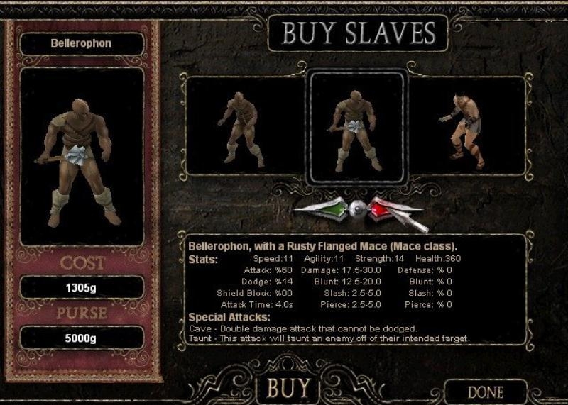 Скриншот из игры Gladiators of Rome, The под номером 19