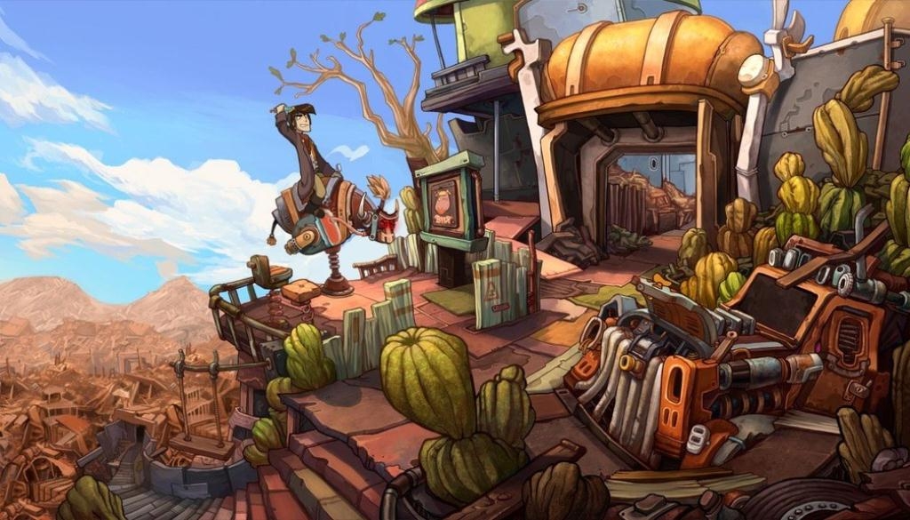 Скриншот из игры Goodbye Deponia под номером 19