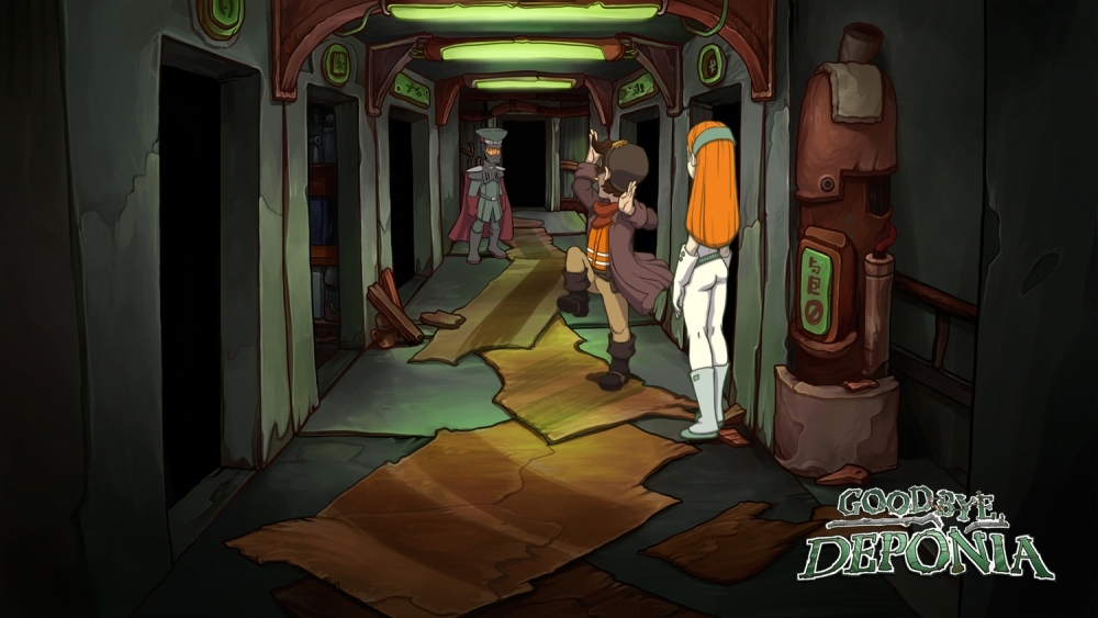 Скриншот из игры Goodbye Deponia под номером 2